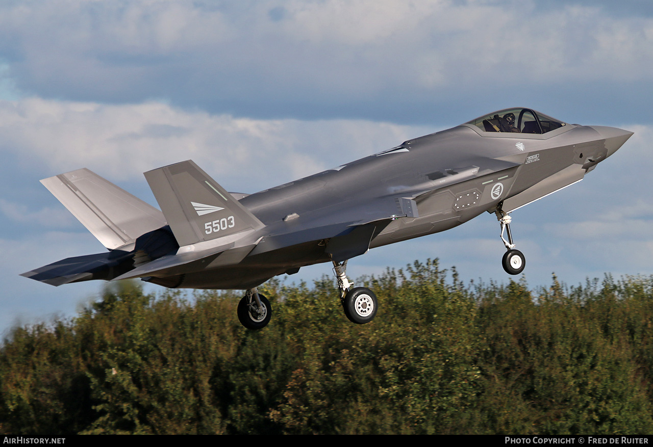 Aircraft Photo of 5503 | Lockheed Martin F-35A Lightning II | Norway - Air Force | AirHistory.net #733534