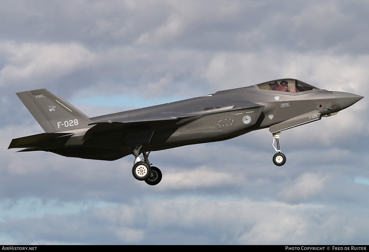 Aircraft Photo of F-028 | Lockheed Martin F-35A Lightning II | Netherlands - Air Force | AirHistory.net #733535