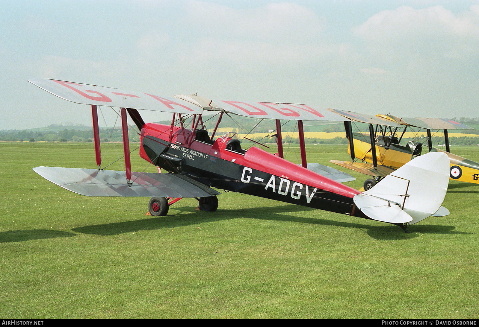 Aircraft Photo of G-ADGV | De Havilland D.H. 82A Tiger Moth II | Brooklands Aviation | AirHistory.net #733542