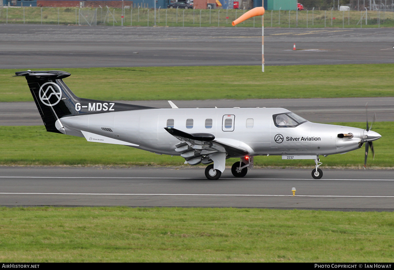 Aircraft Photo of G-MDSZ | Pilatus PC-12NGX (PC-12/47E) | Silver Aviation | AirHistory.net #733570