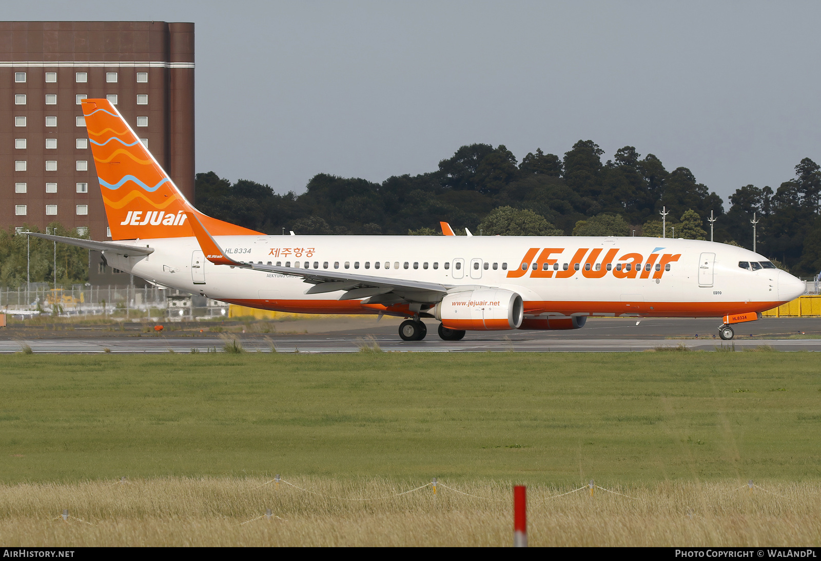 Aircraft Photo of HL8334 | Boeing 737-8JP | Jeju Air | AirHistory.net #733579