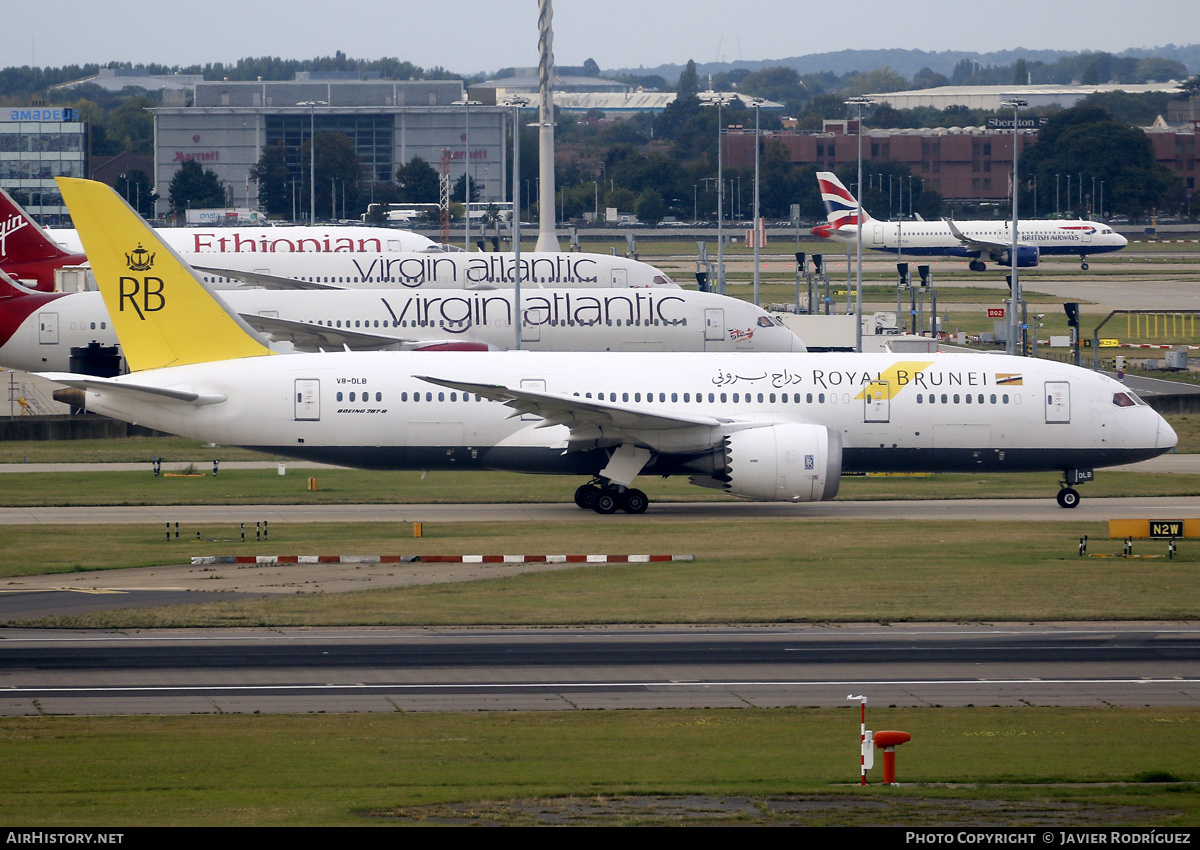 Aircraft Photo of V8-DLB | Boeing 787-8 Dreamliner | Royal Brunei Airlines | AirHistory.net #733592