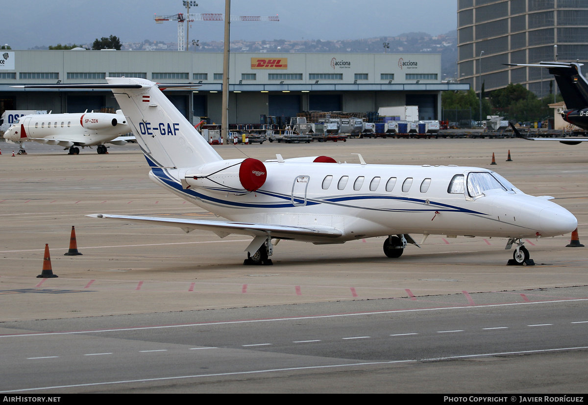 Aircraft Photo of OE-GAF | Cessna 525B CitationJet CJ3+ | AirHistory.net #733593