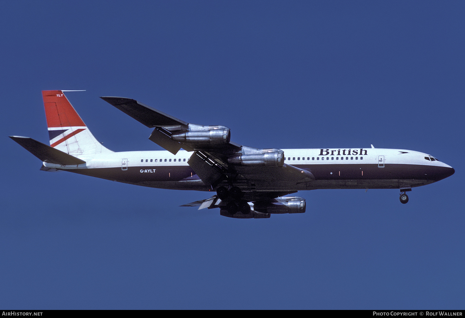 Aircraft Photo of G-AYLT | Boeing 707-336C | British Airways | AirHistory.net #733601
