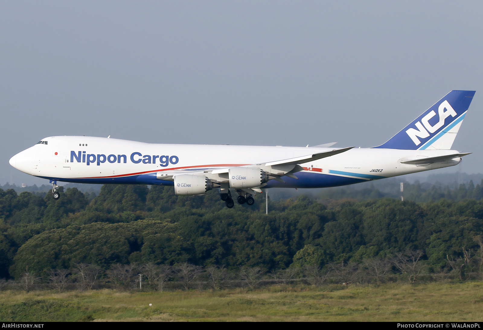 Aircraft Photo of JA12KZ | Boeing 747-8KZF/SCD | Nippon Cargo Airlines - NCA | AirHistory.net #733607