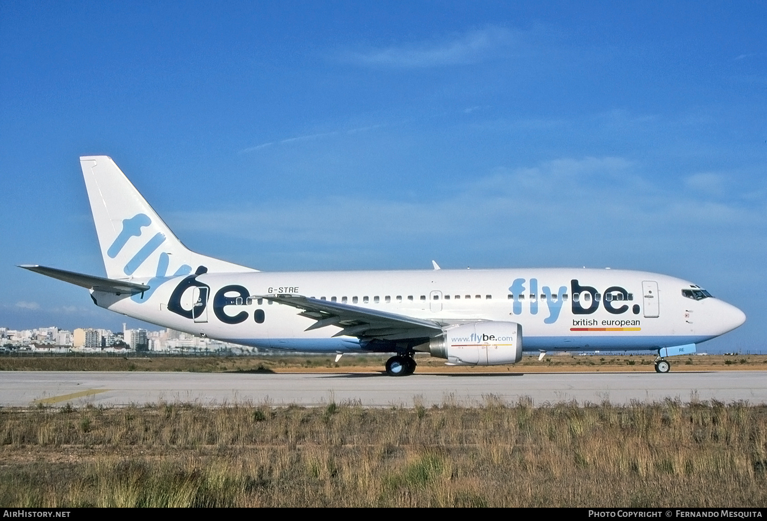 Aircraft Photo of G-STRE | Boeing 737-36N | Flybe - British European | AirHistory.net #733610