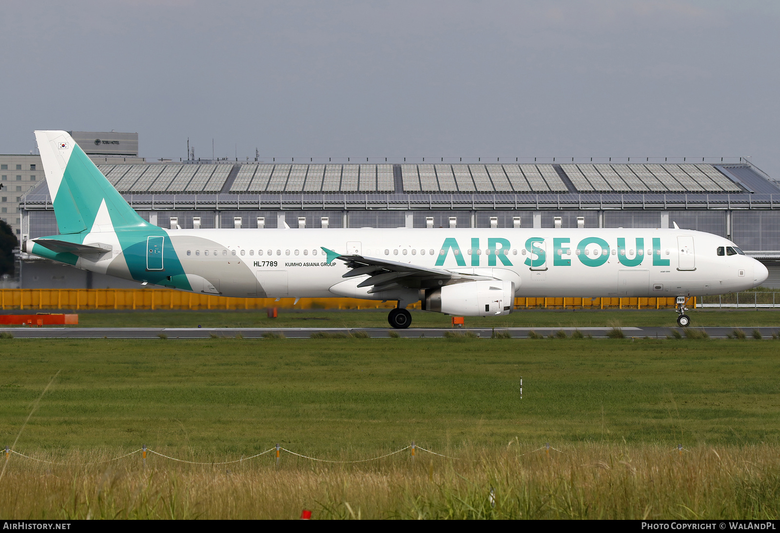 Aircraft Photo of HL7789 | Airbus A321-231 | Air Seoul | AirHistory.net #733613
