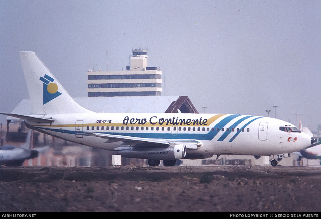 Aircraft Photo of OB-1748 | Boeing 737-222 | Aero Continente | AirHistory.net #733623