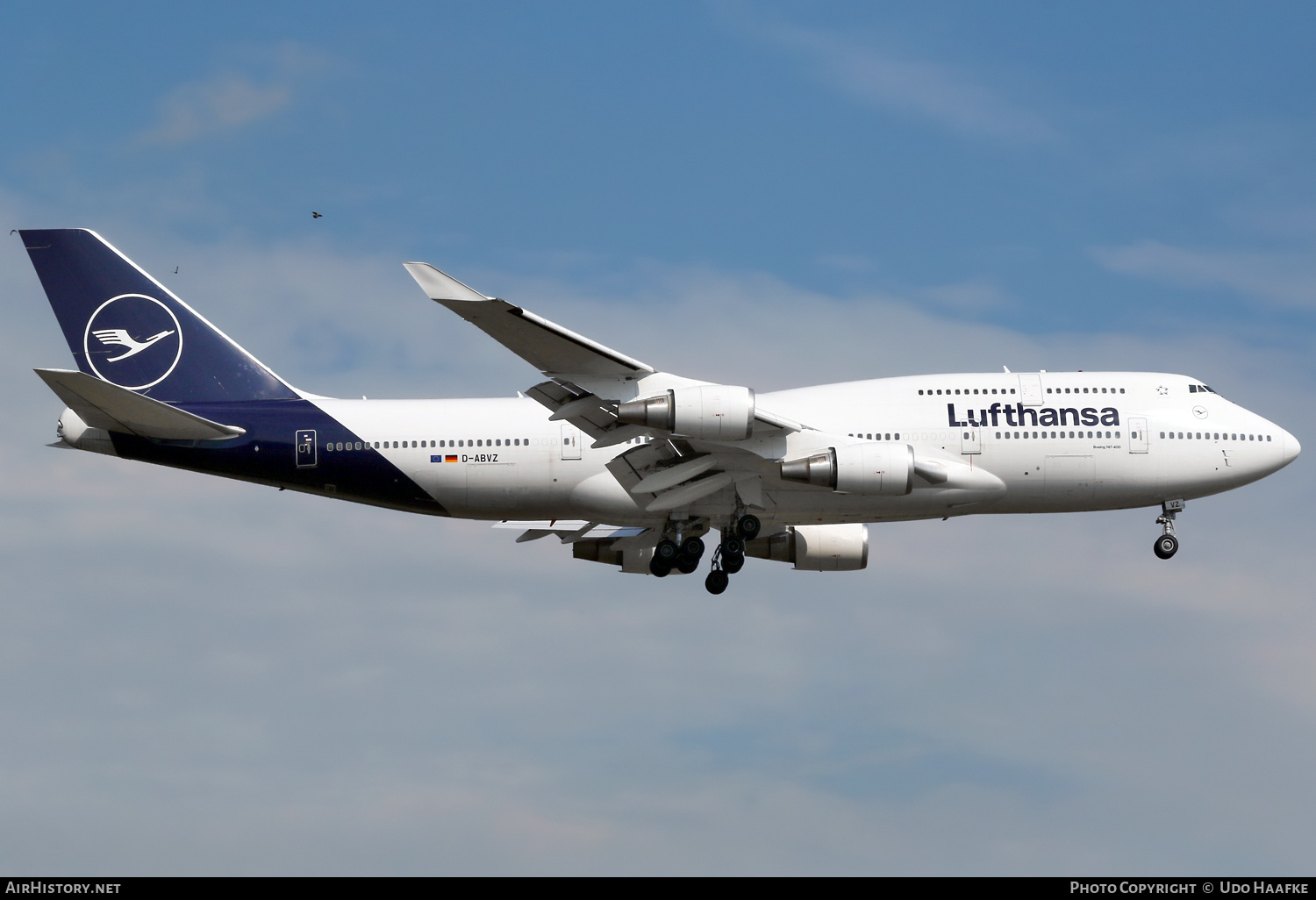 Aircraft Photo of D-ABVZ | Boeing 747-430 | Lufthansa | AirHistory.net #733624