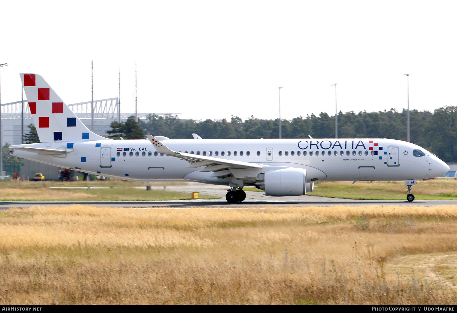 Aircraft Photo of 9A-CAE | Airbus A220-371 (BD-500-1A11) | Croatia Airlines | AirHistory.net #733630