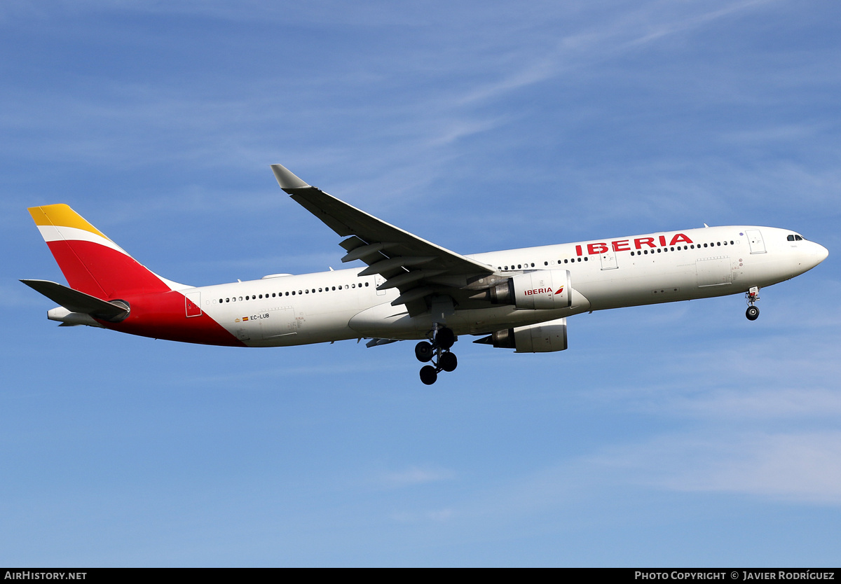 Aircraft Photo of EC-LUB | Airbus A330-302 | Iberia | AirHistory.net #733638