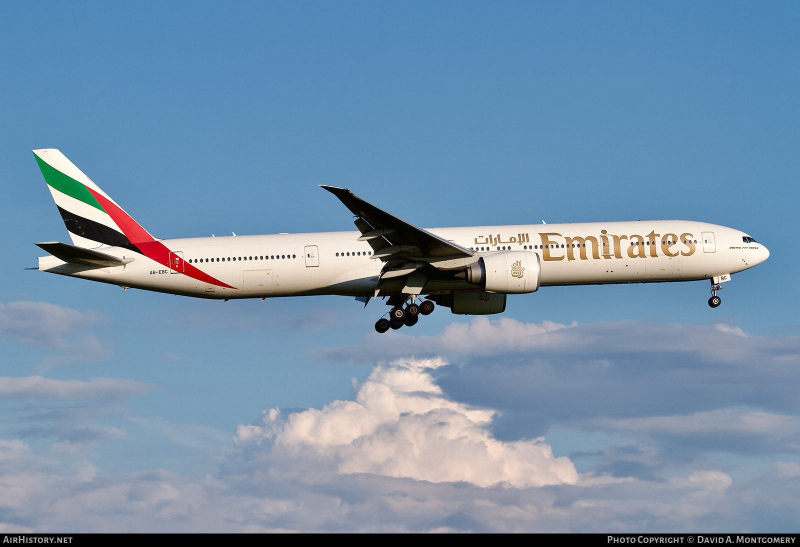 Aircraft Photo of A6-EBC | Boeing 777-36N/ER | Emirates | AirHistory.net #733652