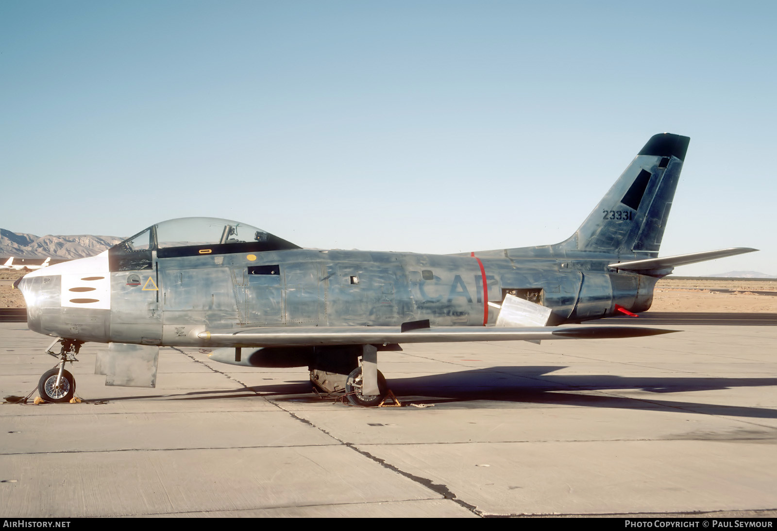Aircraft Photo of 23331 | Canadair QF-86E Sabre | Canada - Air Force | AirHistory.net #733661