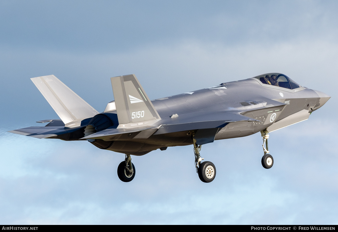 Aircraft Photo of 5150 | Lockheed Martin F-35A Lightning II | Norway - Air Force | AirHistory.net #733664