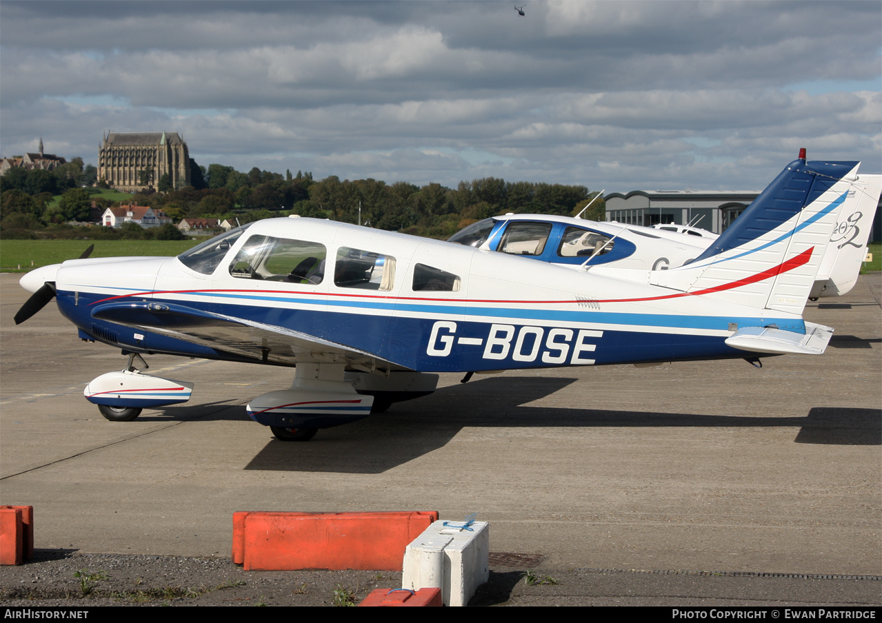 Aircraft Photo of G-BOSE | Piper PA-28-181 Archer II | AirHistory.net #733672