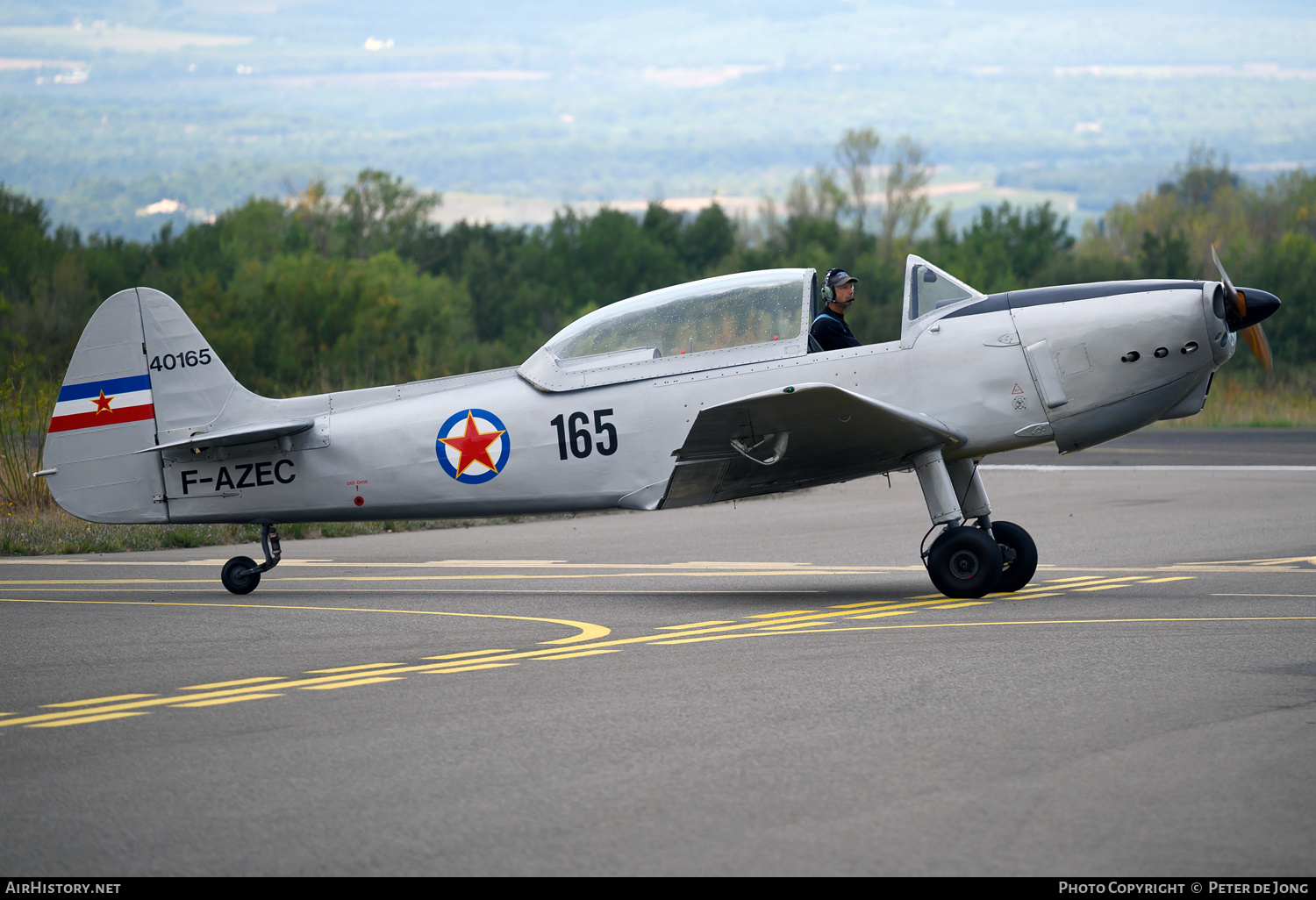 Aircraft Photo of F-AZEC / 40165 | Utva Aero 3F | Yugoslavia - Air Force | AirHistory.net #733677