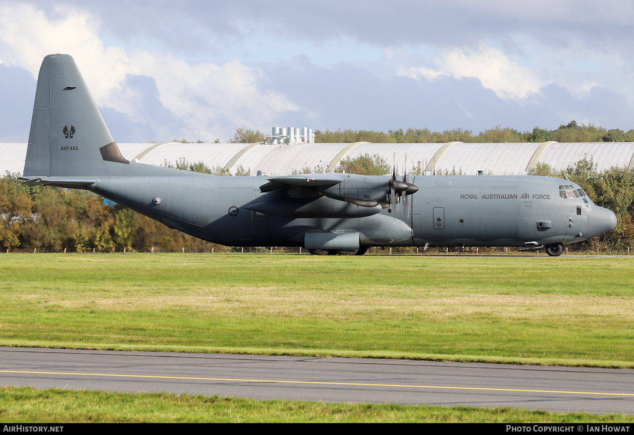 Aircraft Photo of A97-465 | Lockheed Martin C-130J-30 Hercules | Australia - Air Force | AirHistory.net #733684