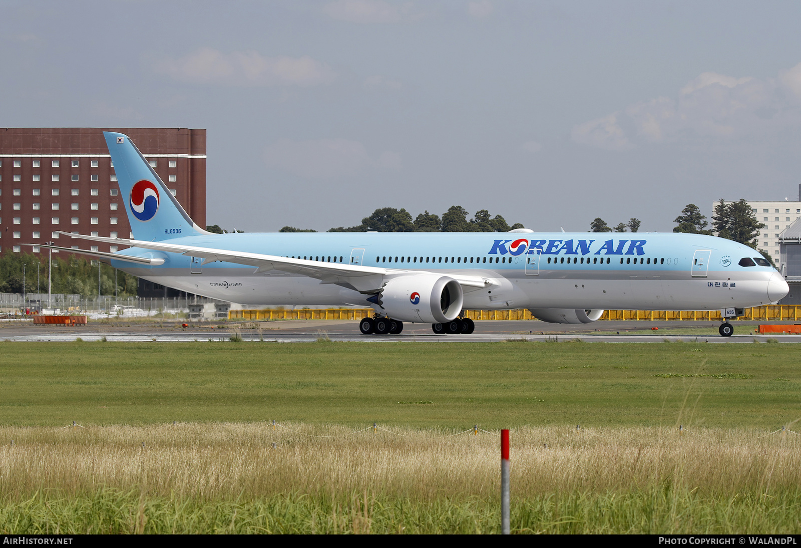 Aircraft Photo of HL8536 | Boeing 787-10 Dreamliner | Korean Air | AirHistory.net #733703