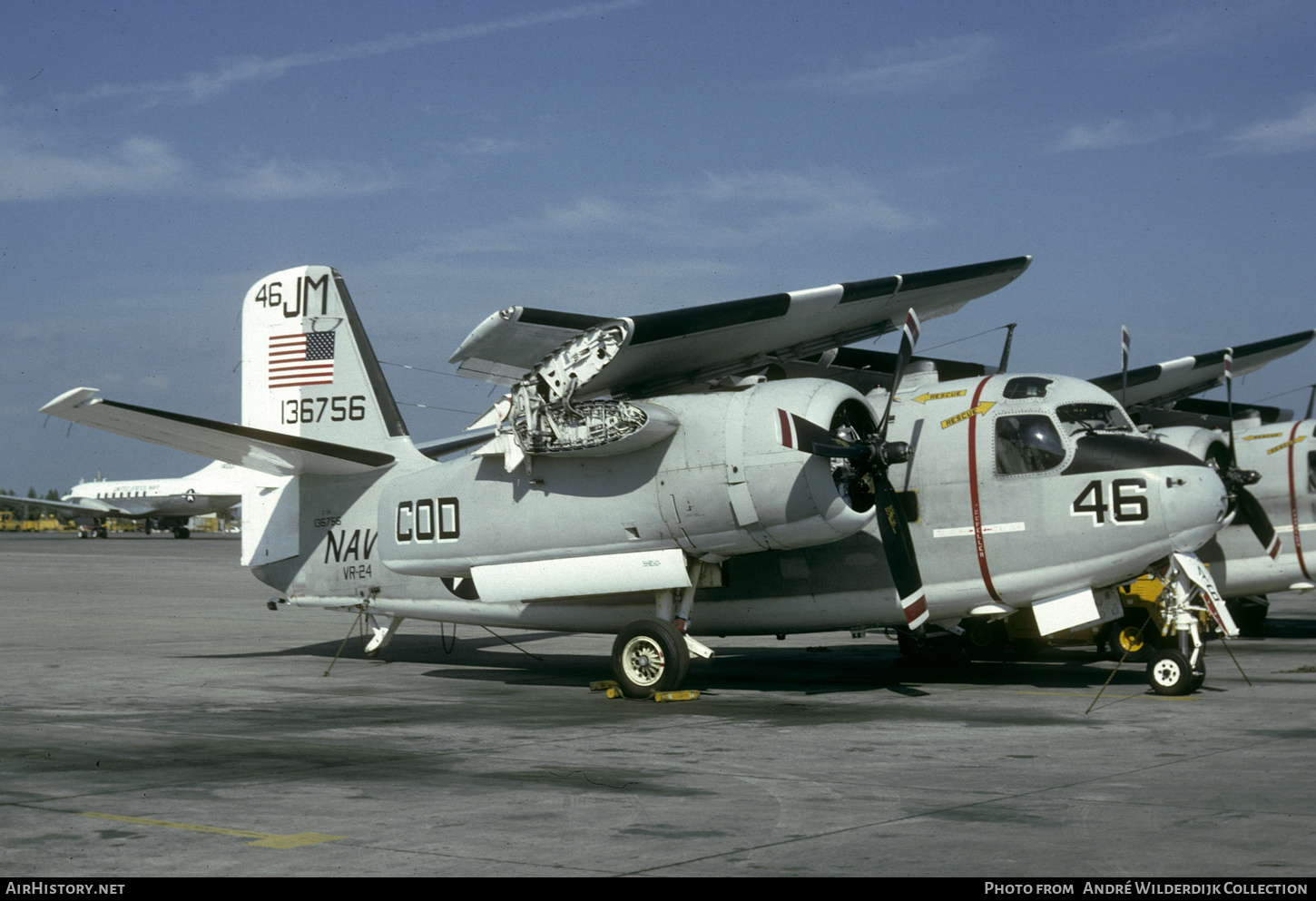 Aircraft Photo of 136756 | Grumman C-1A Trader | USA - Navy | AirHistory.net #733709