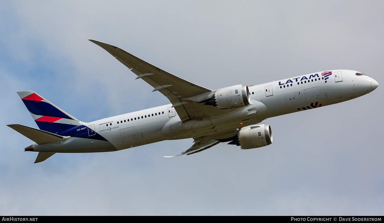 Aircraft Photo of CC-BGY | Boeing 787-9 Dreamliner | LATAM Airlines | AirHistory.net #733716