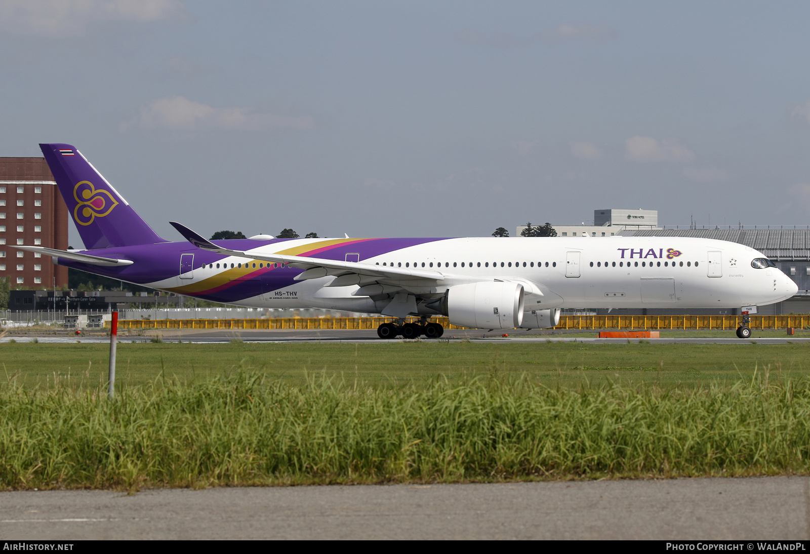Aircraft Photo of HS-THV | Airbus A350-941 | Thai Airways International | AirHistory.net #733734
