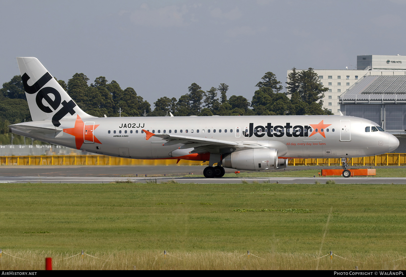 Aircraft Photo of JA02JJ | Airbus A320-232 | Jetstar Airways | AirHistory.net #733735