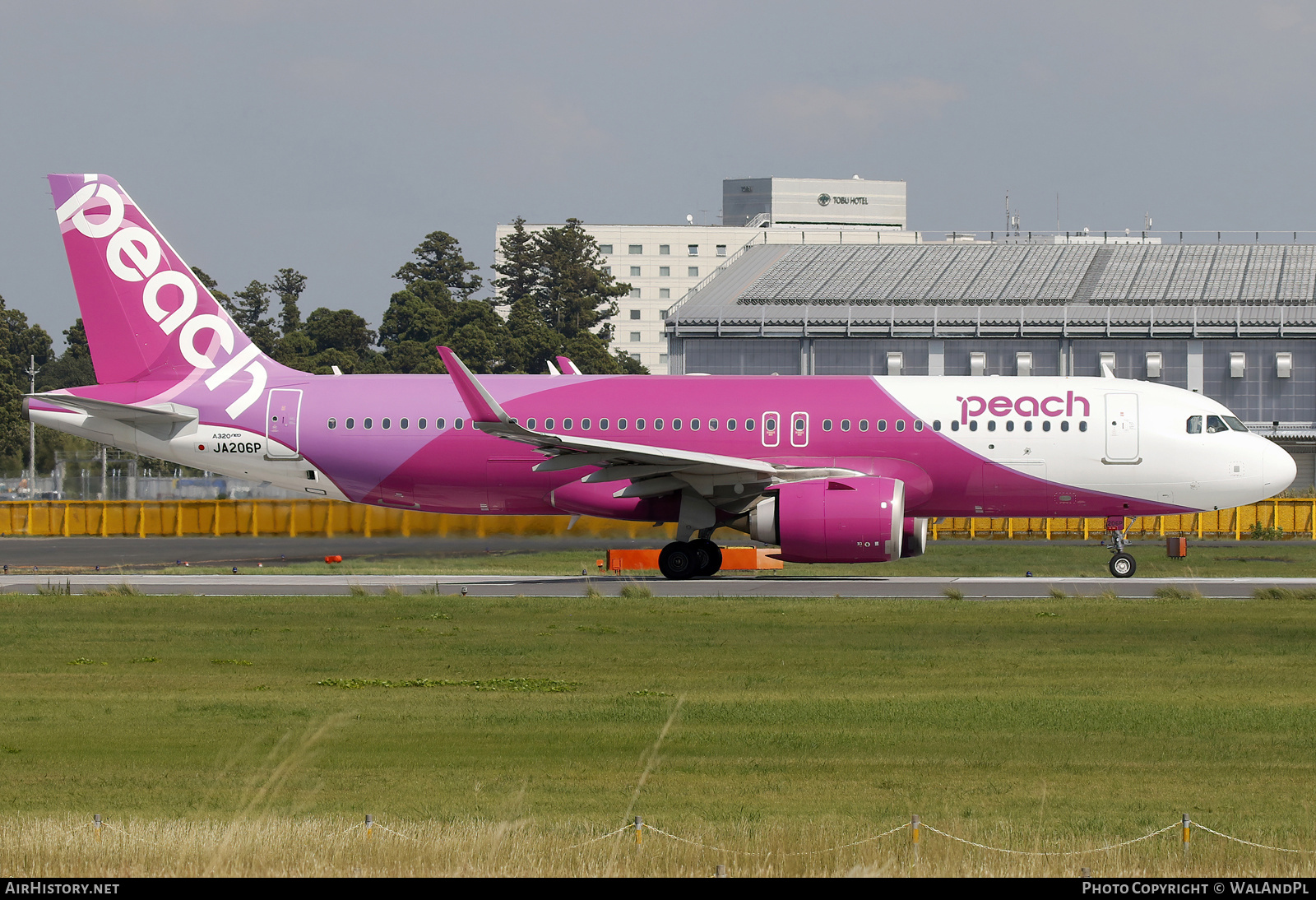 Aircraft Photo of JA206P | Airbus A320-251N | Peach Aviation | AirHistory.net #733737