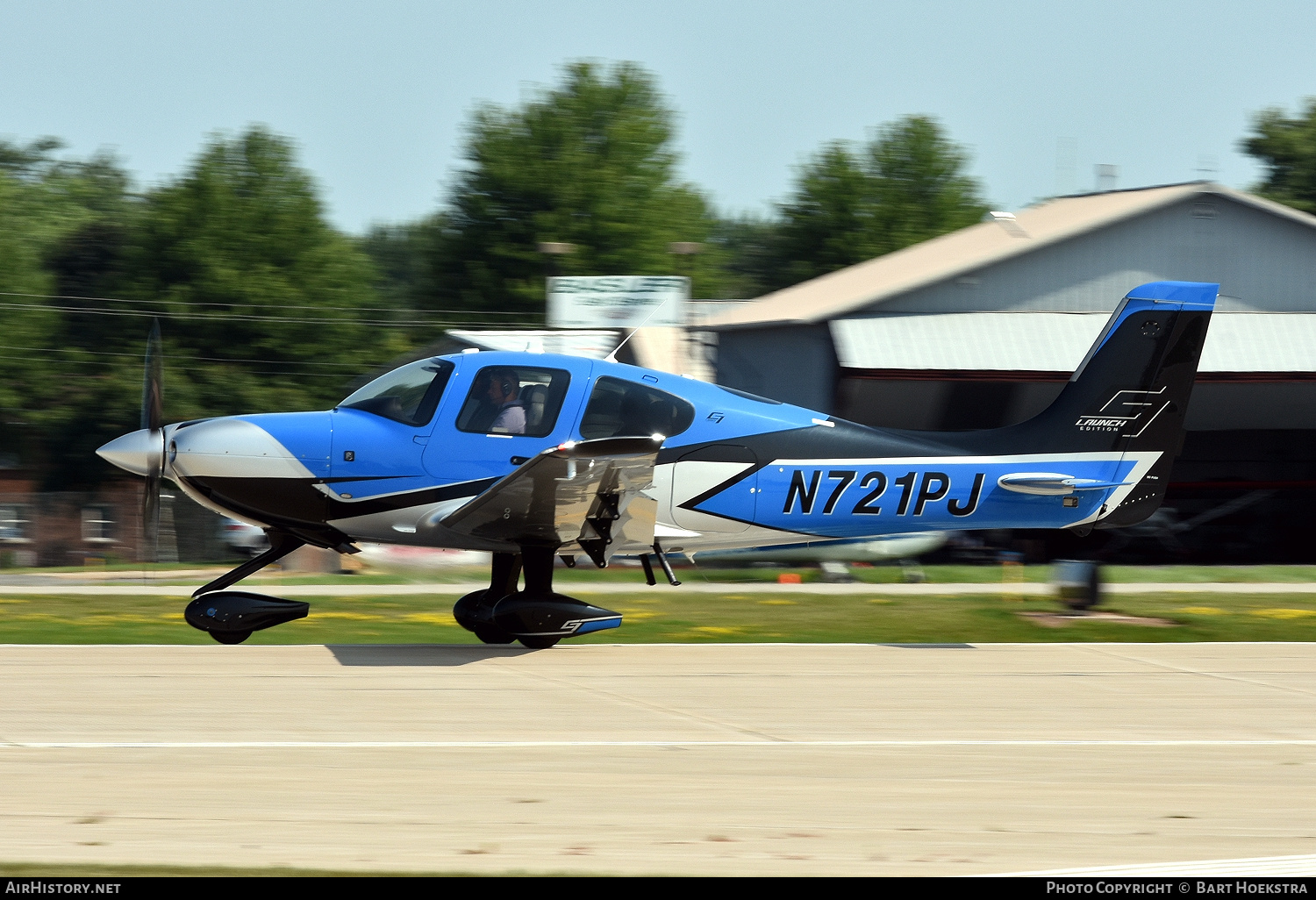 Aircraft Photo of N721PJ | Cirrus SR-22T G7-GTS | AirHistory.net #733761