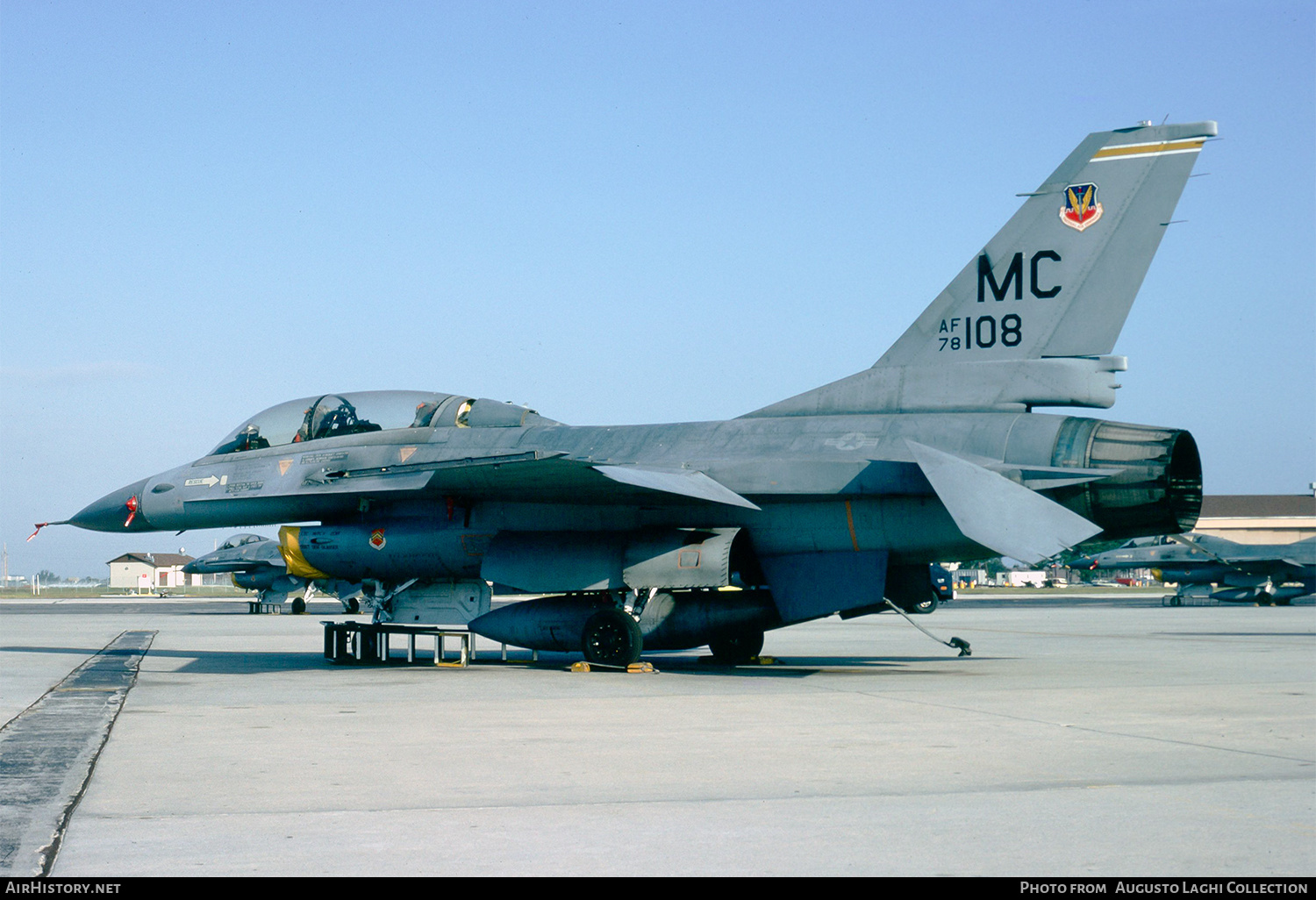 Aircraft Photo of 78-0108 / AF78-108 | General Dynamics F-16B Fighting Falcon | USA - Air Force | AirHistory.net #733773