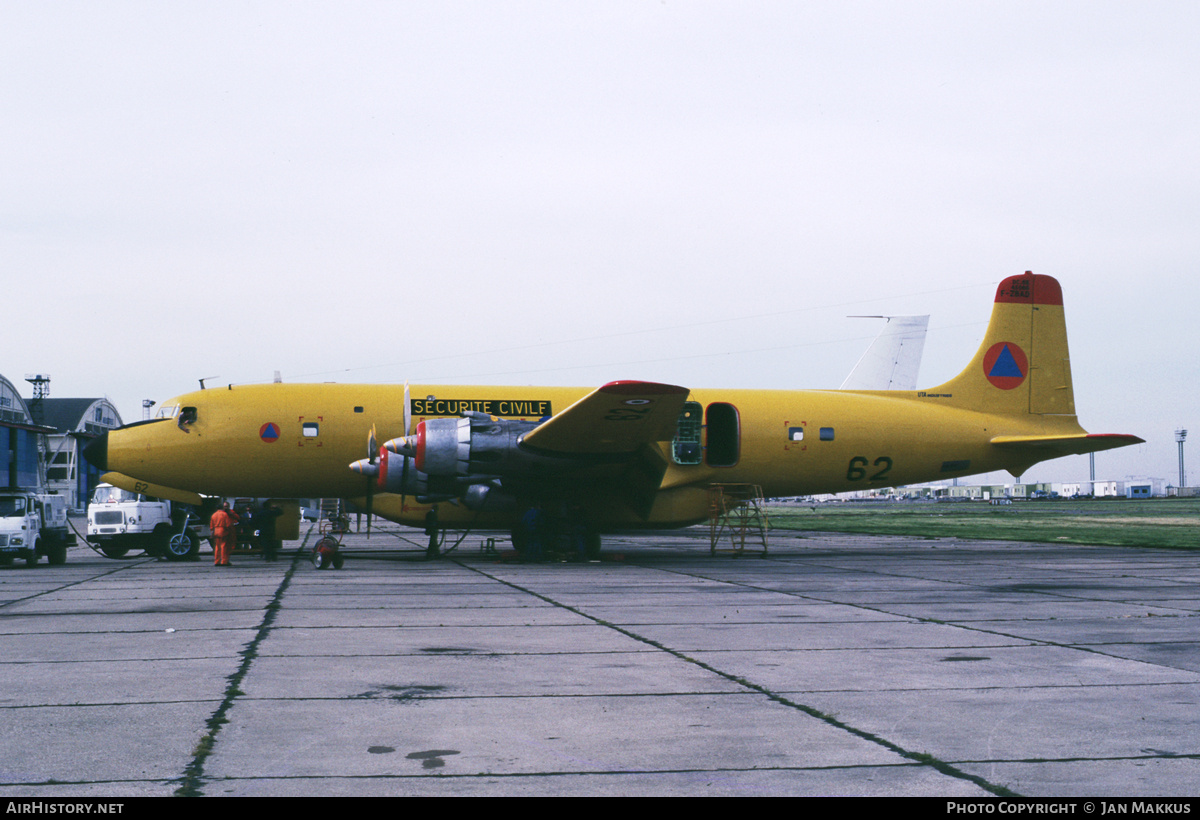 Aircraft Photo of F-ZBAD | Douglas DC-6B | Sécurité Civile | AirHistory.net #733776