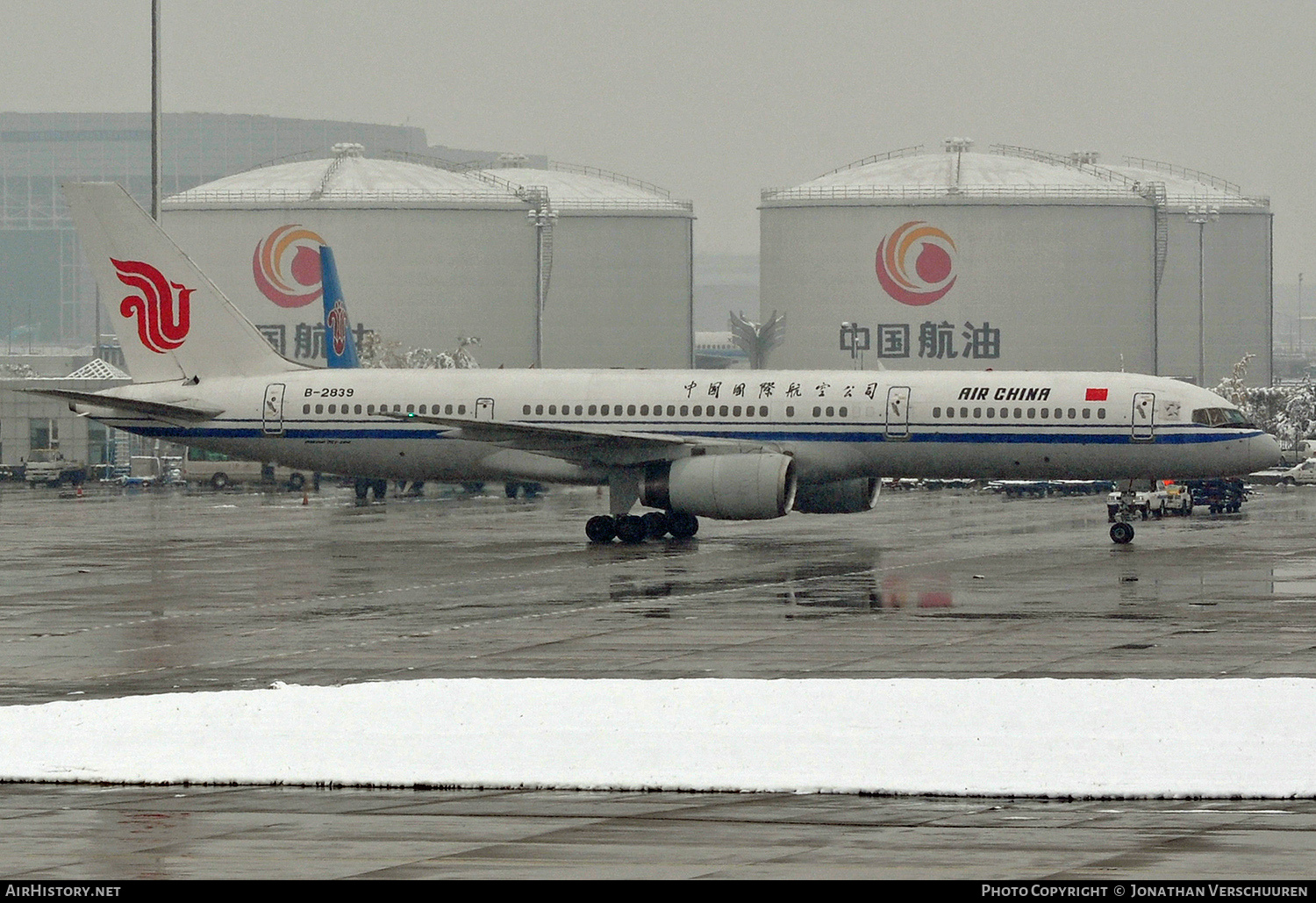 Aircraft Photo of B-2839 | Boeing 757-2Z0 | Air China | AirHistory.net #733792