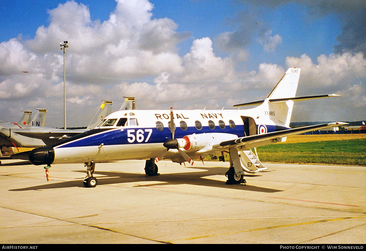 Aircraft Photo of XX485 | Scottish Aviation HP-137 Jetstream T2 | UK - Navy | AirHistory.net #733806