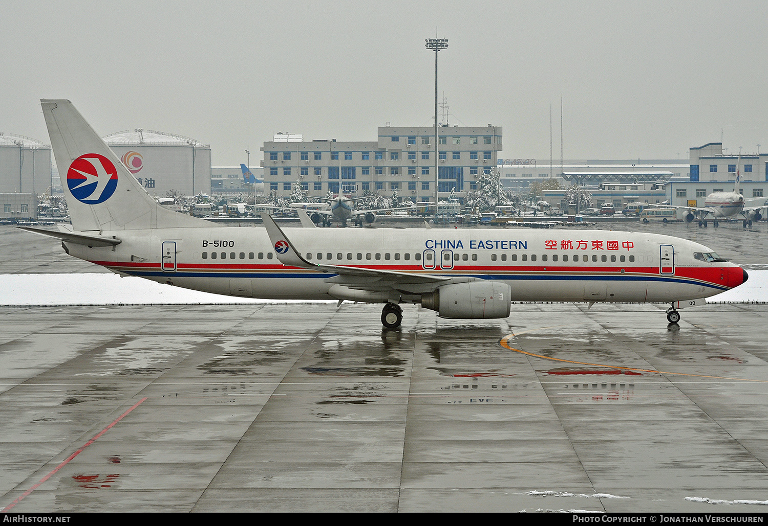 Aircraft Photo of B-5100 | Boeing 737-89P | China Eastern Airlines | AirHistory.net #733807
