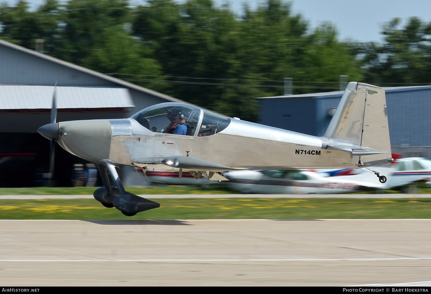 Aircraft Photo of N714CM | Vans RV-14 | AirHistory.net #733834