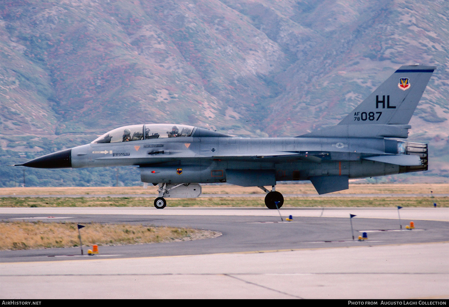 Aircraft Photo of 78-0087 / AF78-087 | General Dynamics F-16B Fighting Falcon | USA - Air Force | AirHistory.net #733862