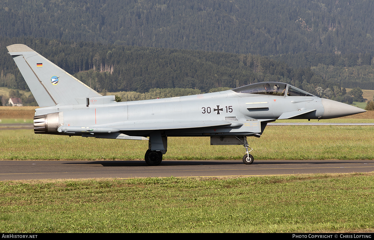 Aircraft Photo of 3015 | Eurofighter EF-2000 Typhoon S | Germany - Air Force | AirHistory.net #733887