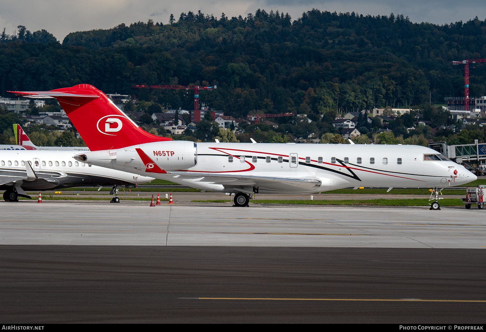 Aircraft Photo of N65TP | Bombardier Global 5000 (BD-700-1A11) | AirHistory.net #733889