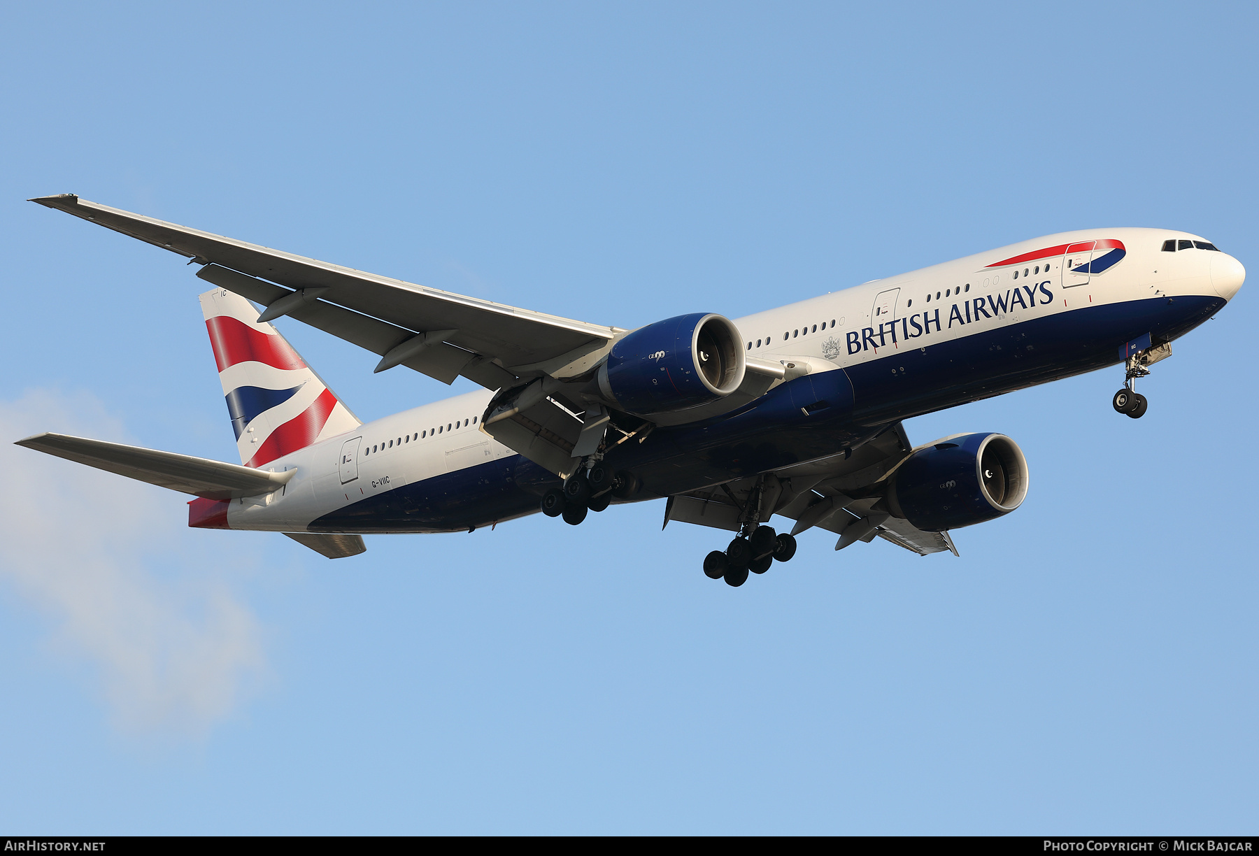 Aircraft Photo of G-VIIC | Boeing 777-236/ER | British Airways | AirHistory.net #733893