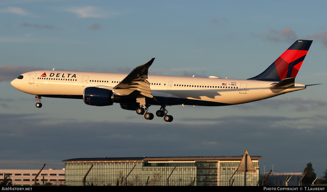 Aircraft Photo of F-WWCU | Airbus A330-941N | Delta Air Lines | AirHistory.net #733895