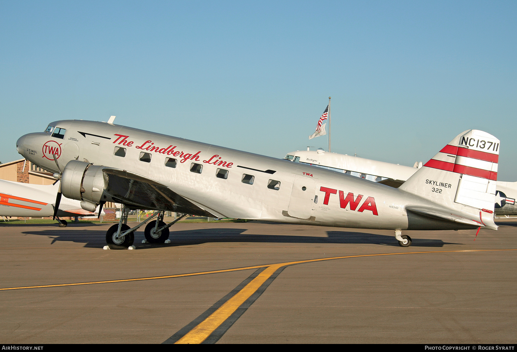 Aircraft Photo of N1934D / NC13711 | Douglas DC-2-118B | TWA - Transcontinental and Western Air | AirHistory.net #733898