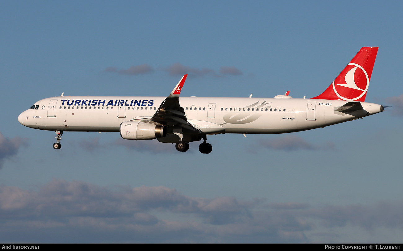 Aircraft Photo of TC-JSJ | Airbus A321-231 | Turkish Airlines | AirHistory.net #733906