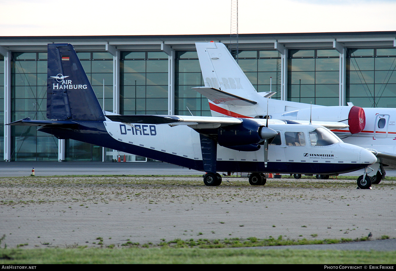 Aircraft Photo of D-IAEB | Britten-Norman BN-2A-8 Islander | Air Hamburg | AirHistory.net #733908