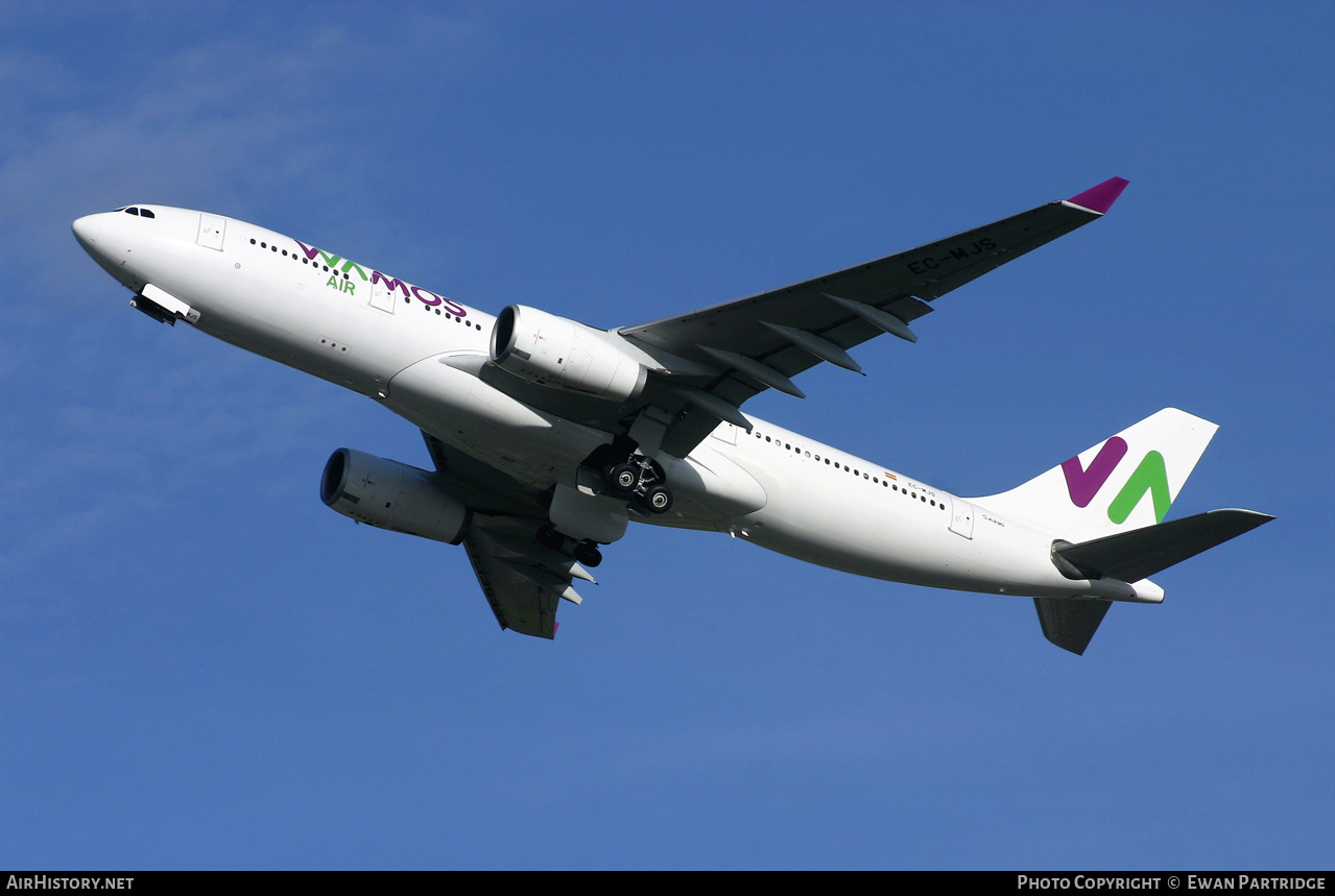 Aircraft Photo of EC-MJS | Airbus A330-243 | Wamos Air | AirHistory.net #733916