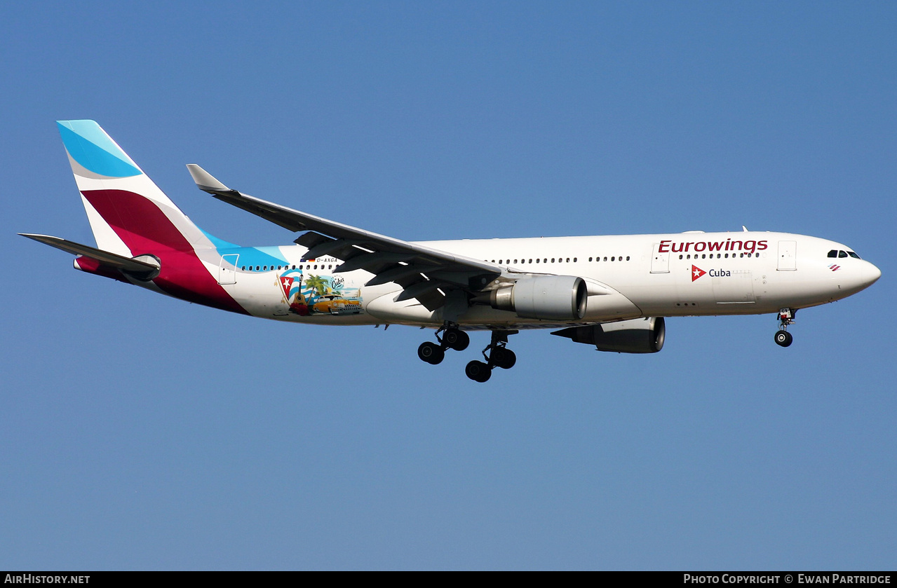 Aircraft Photo of D-AXGA | Airbus A330-203 | Eurowings | AirHistory.net #733917