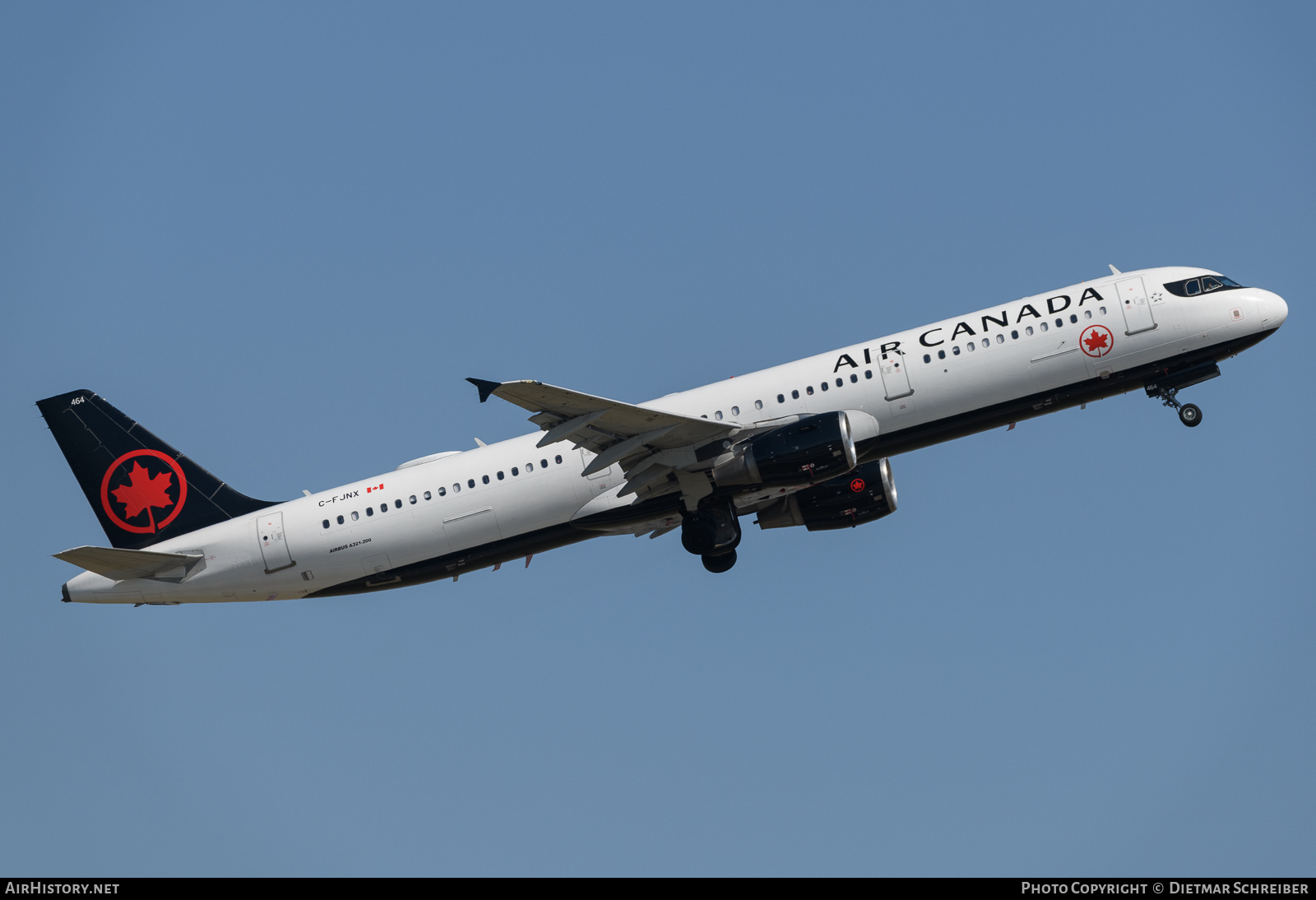 Aircraft Photo of C-FJNX | Airbus A321-211 | Air Canada | AirHistory.net #733926