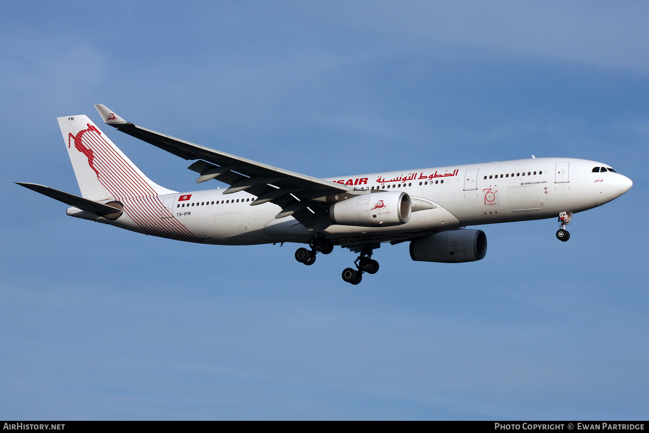 Aircraft Photo of TS-IFM | Airbus A330-243 | Tunisair | AirHistory.net #733941