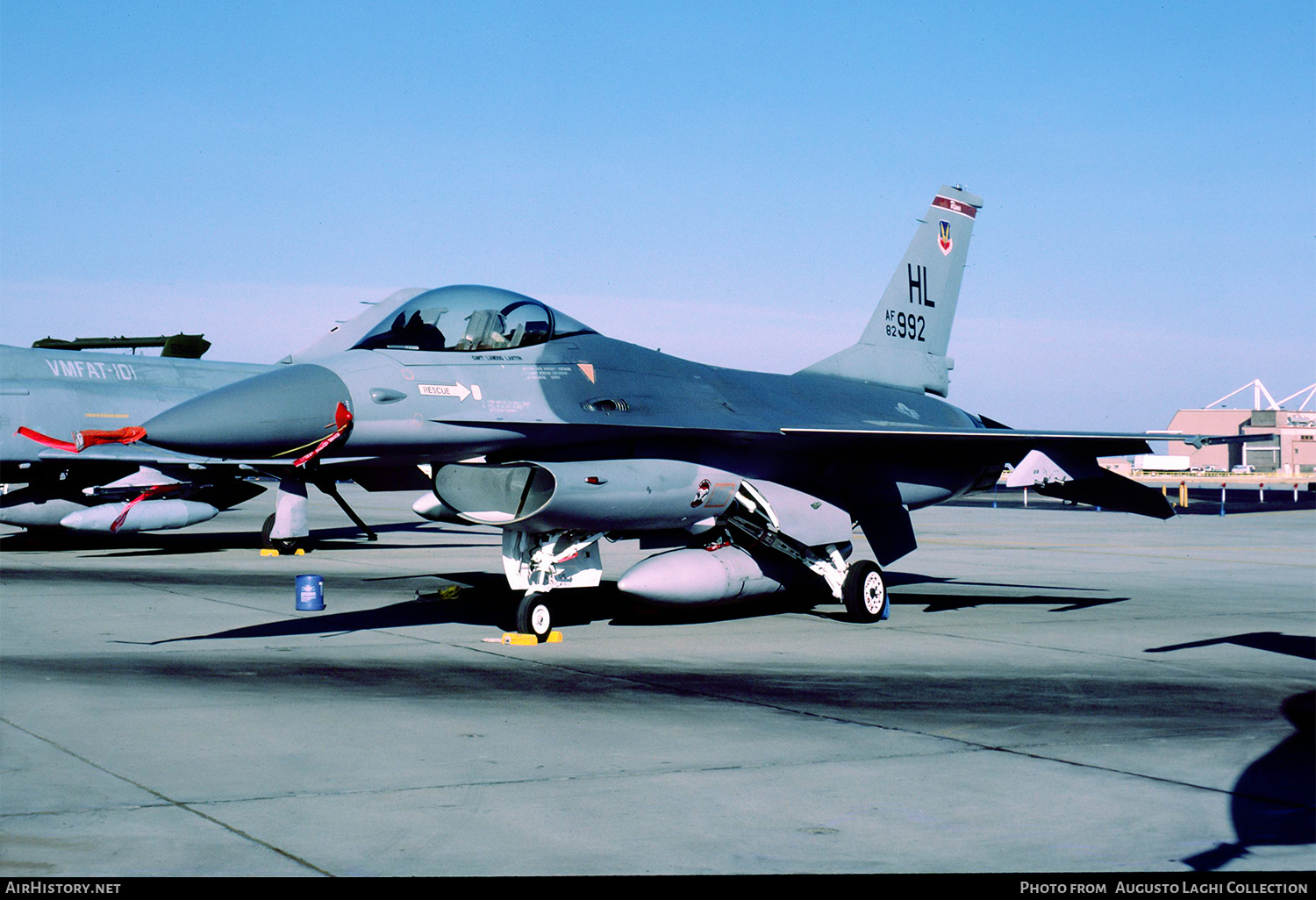 Aircraft Photo of 82-0992 / AF82-992 | General Dynamics F-16A Fighting Falcon | USA - Air Force | AirHistory.net #733945