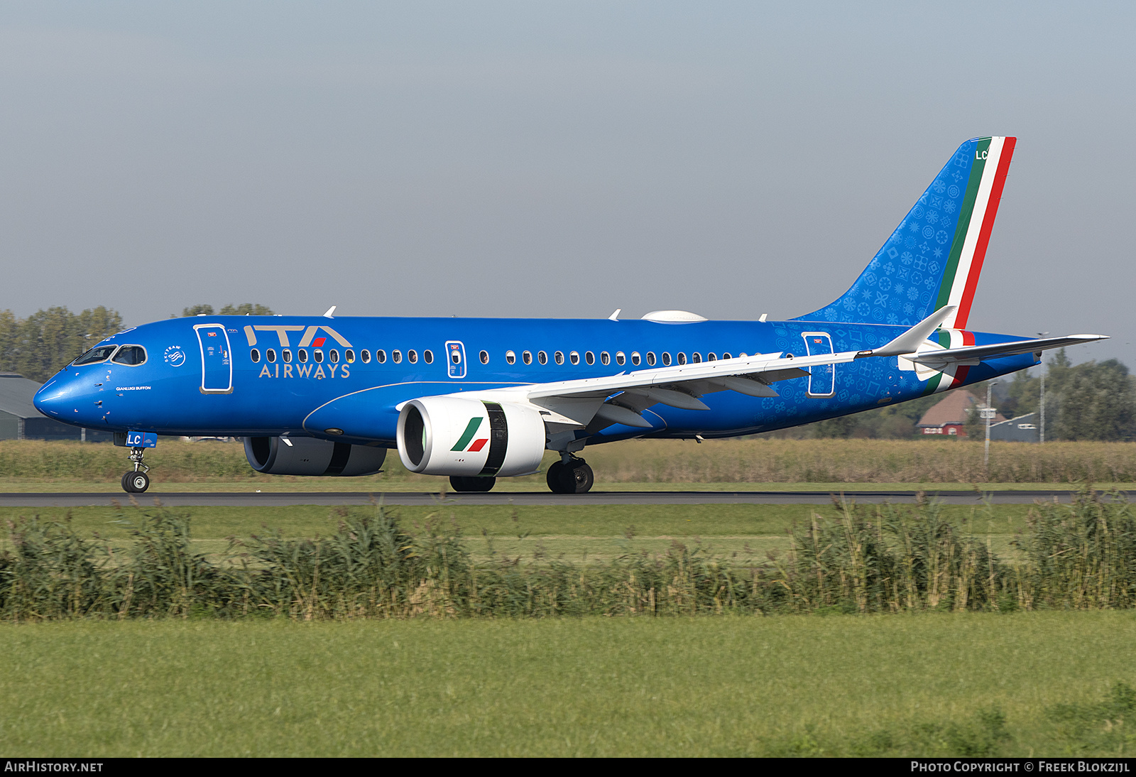 Aircraft Photo of EI-HLC | Airbus A220-100 (BD-500-1A10) | ITA Airways | AirHistory.net #733974