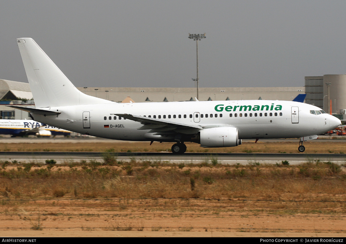 Aircraft Photo of D-AGEL | Boeing 737-75B | Germania | AirHistory.net #733978