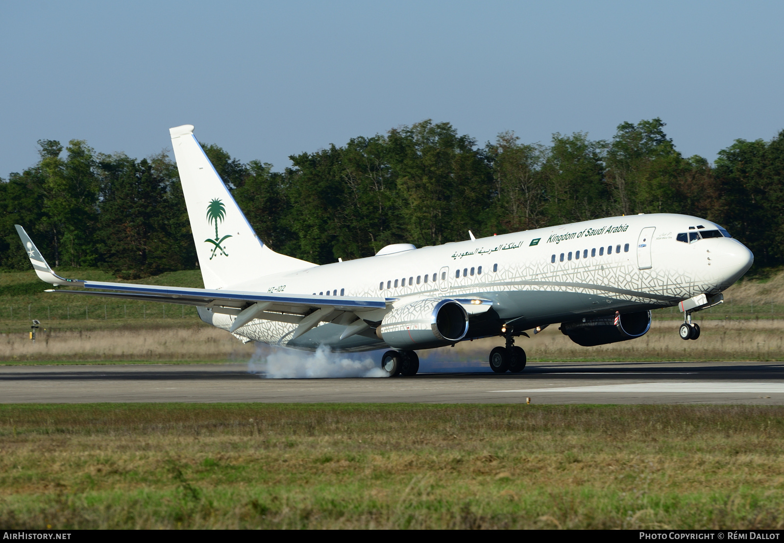 Aircraft Photo of HZ-102 | Boeing 737-8DP BBJ2 | Saudi Arabia - Air Force | AirHistory.net #733986